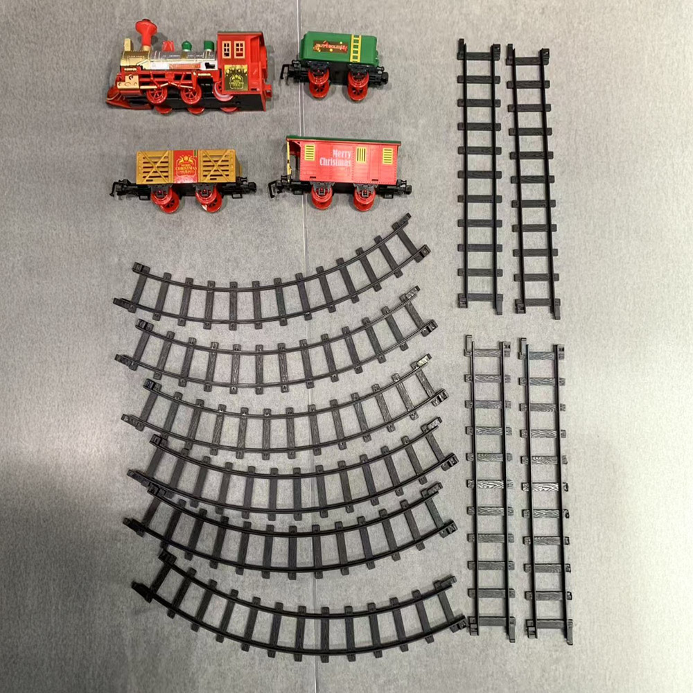 Rexco Deluxe Musical Around Christmas Tree Train Set Image 6