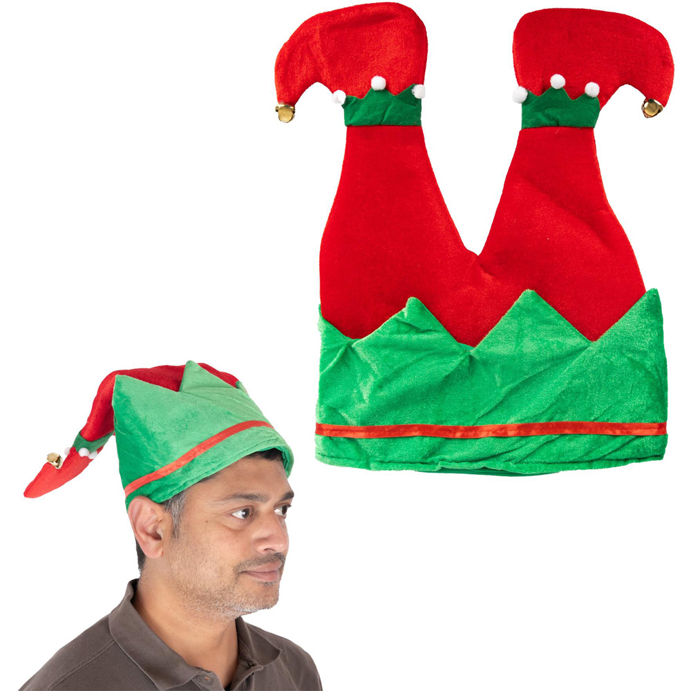 Shatchi Elfs Legs Holiday Hat Image 2