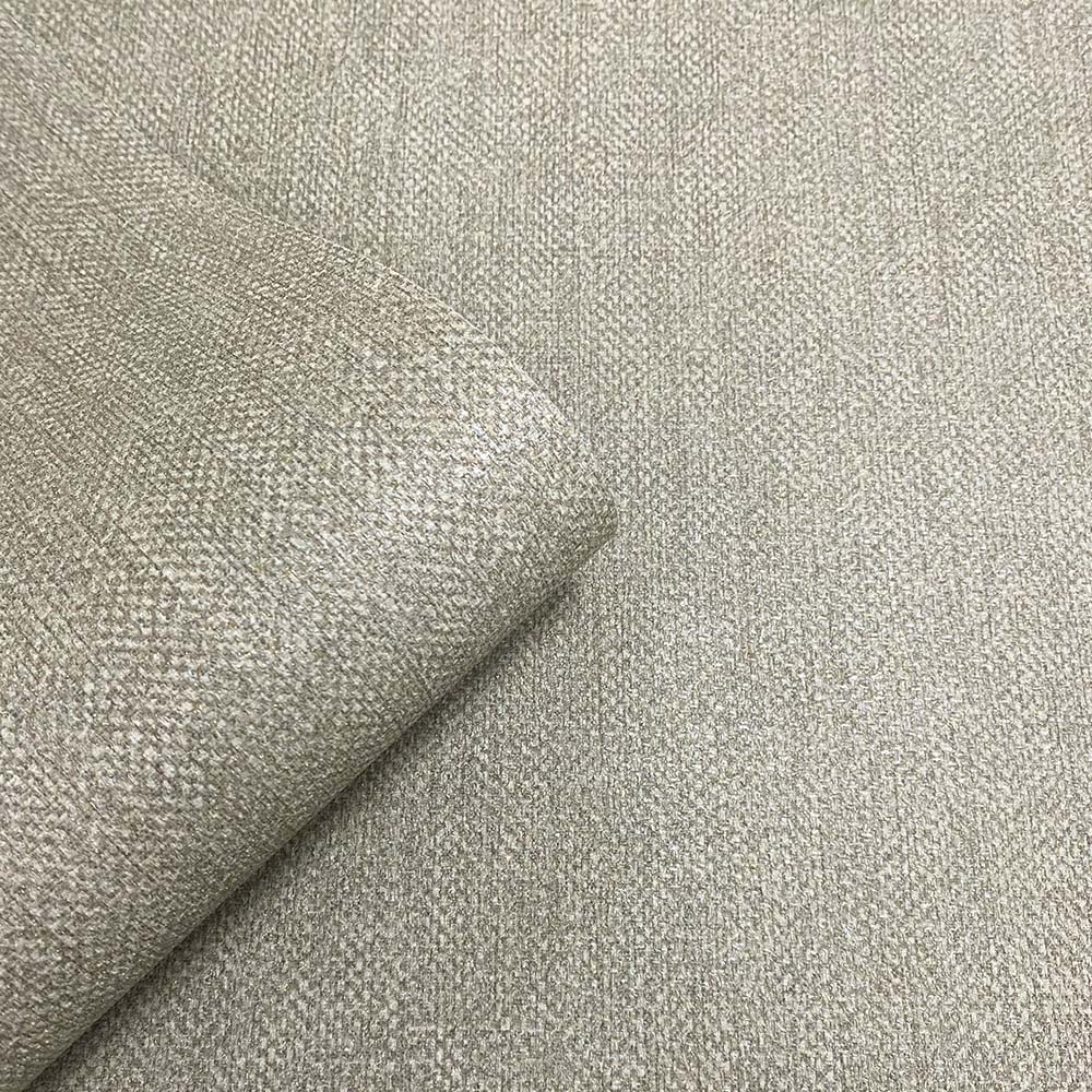 Muriva Venezia Fabric Texture Taupe Wallpaper Image 2