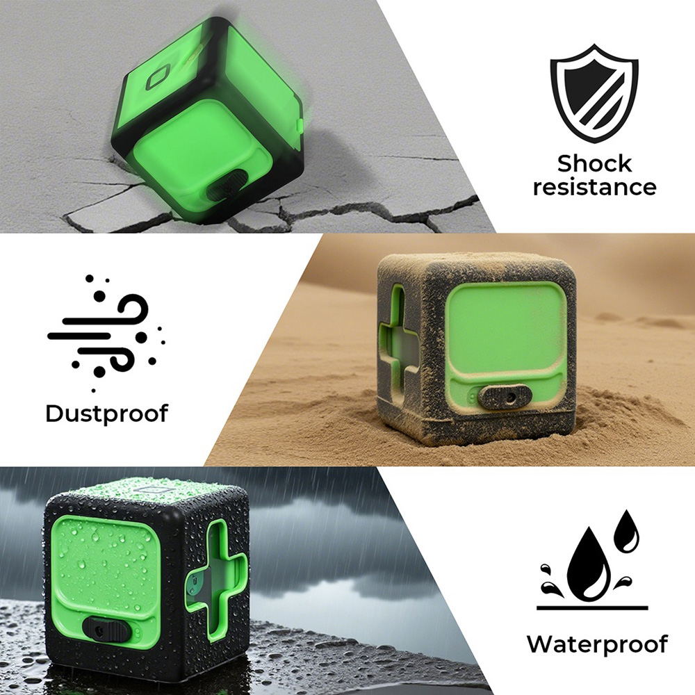 Traderight Self-Levelling 360 Degree Green Laser Level with Tripod Image 8