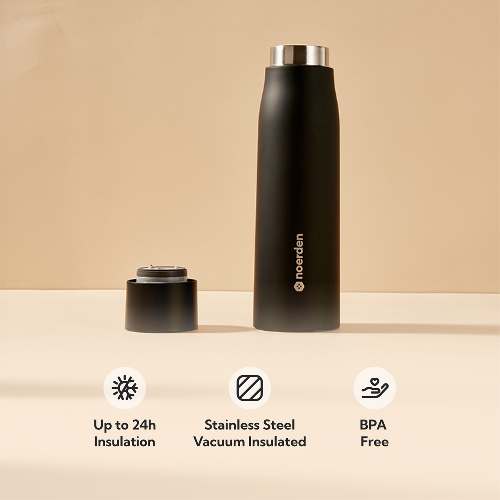 Noerden Liz Plus Black Smart Water Bottle Image 6