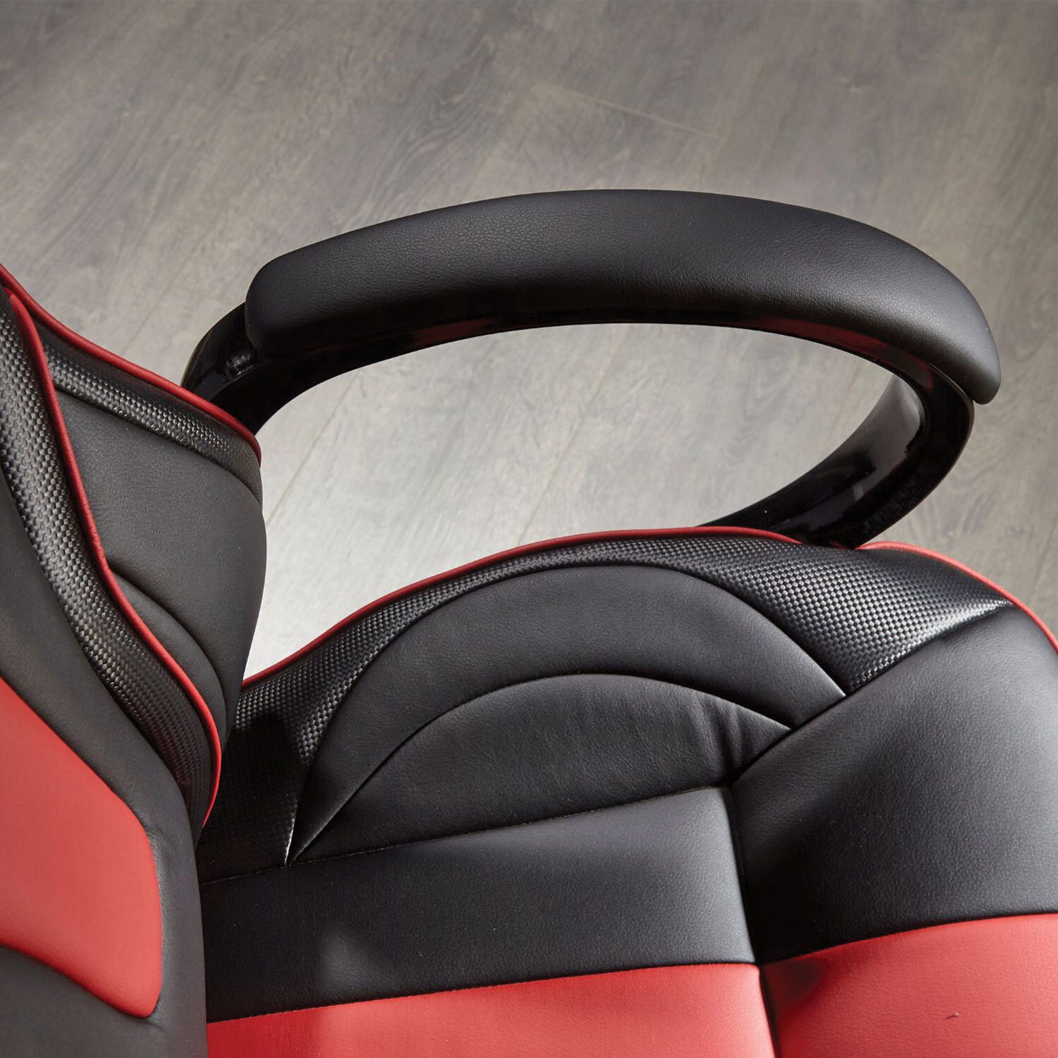 X Rocker Maverick Gaming Chair - Black / Red Image 5