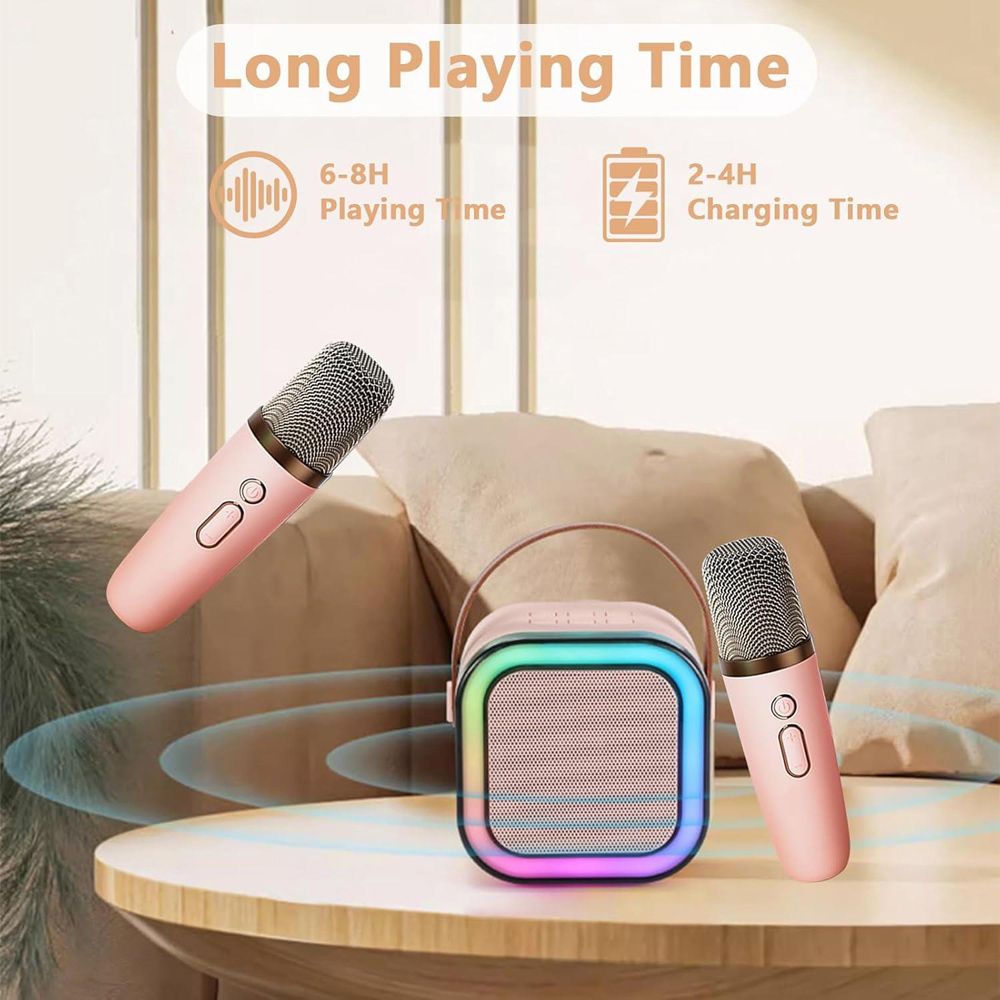 Dyzi Portable Wireless Bluetooth Speaker with Microphone Image 7
