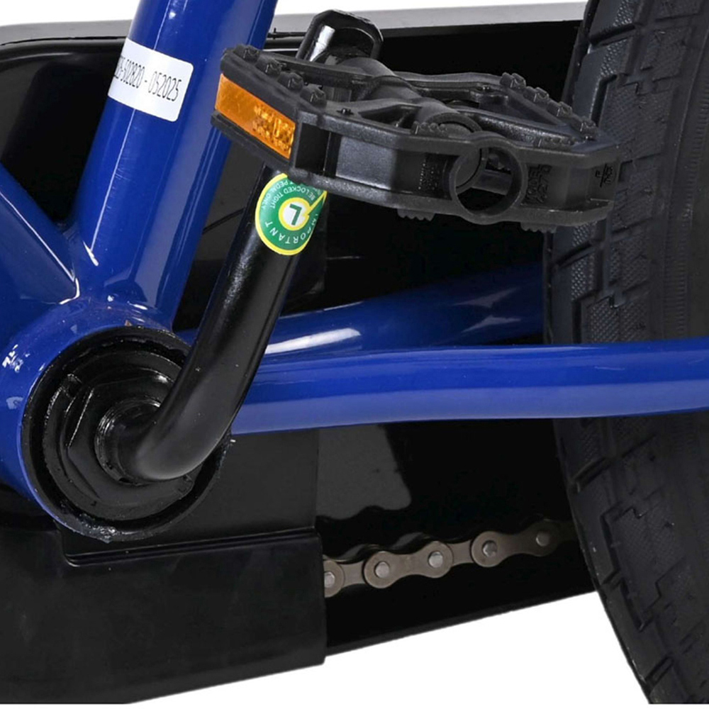 Volare DC Comics Superman Kids 16 inch Multicolour Bike with Stabilisers Image 9