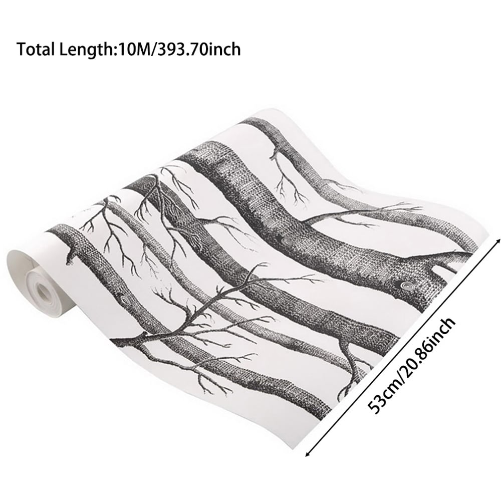 Living and Home Birch Tree Wallpaper Image 9