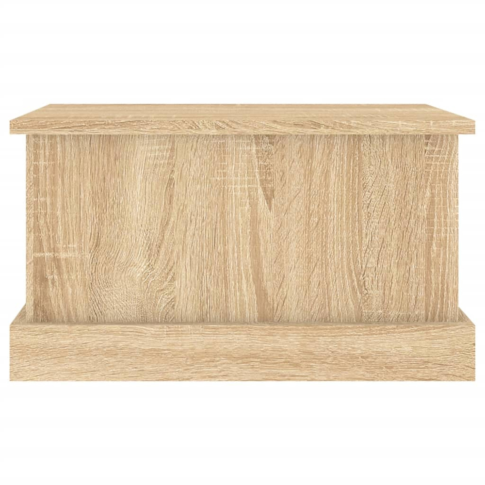 vidaXL Sonoma Oak Storage Box with Lift Top Lid Image 3