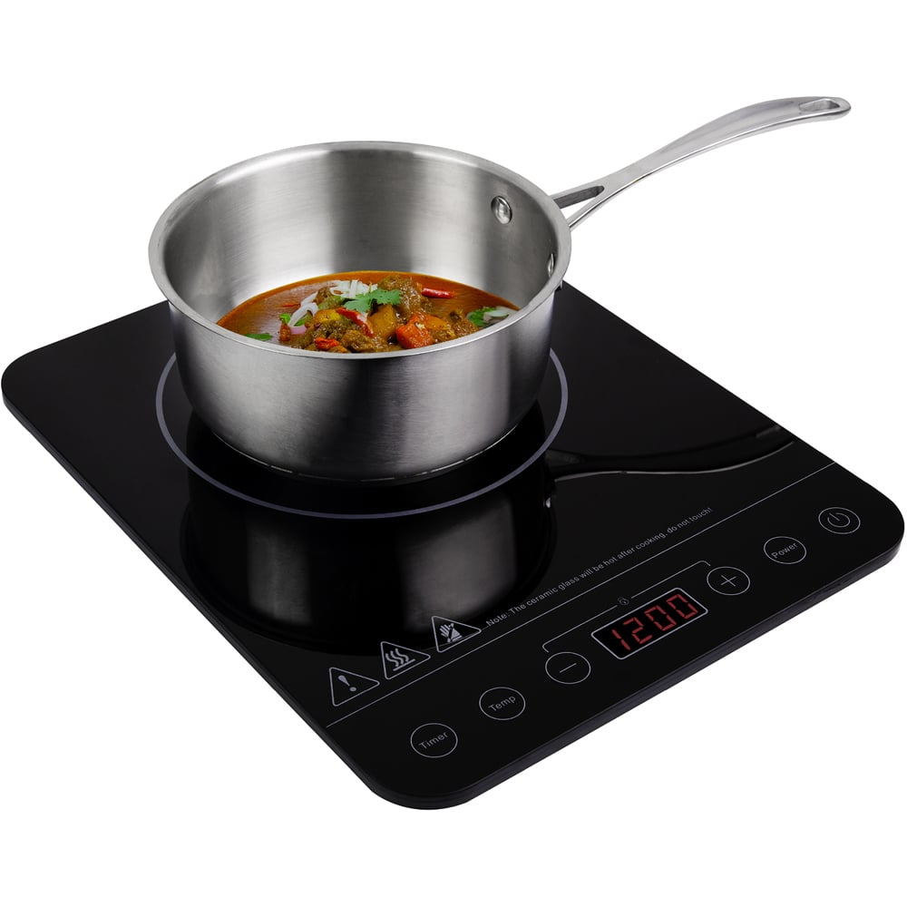 Abode AINDH1002 Black Single Induction Hob Image 4