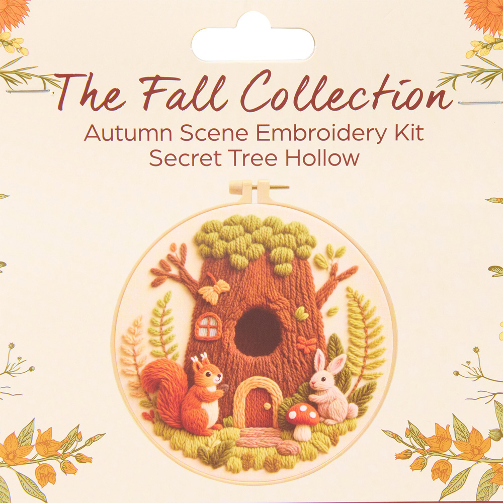 Autumn Scene Embroidery Kit Image 5