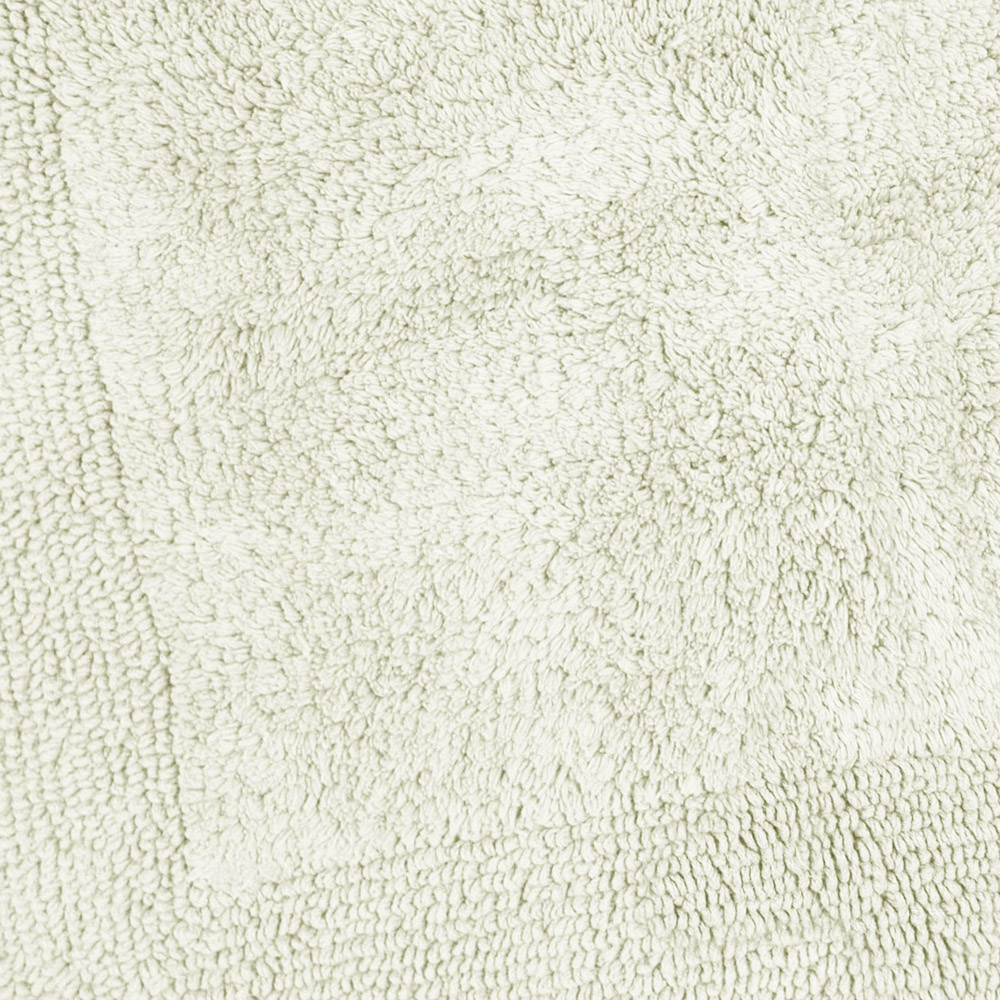 Allure Bath Fashions Elegance Cream Reversible Square Bath Mat 55 x 55cm Image 4