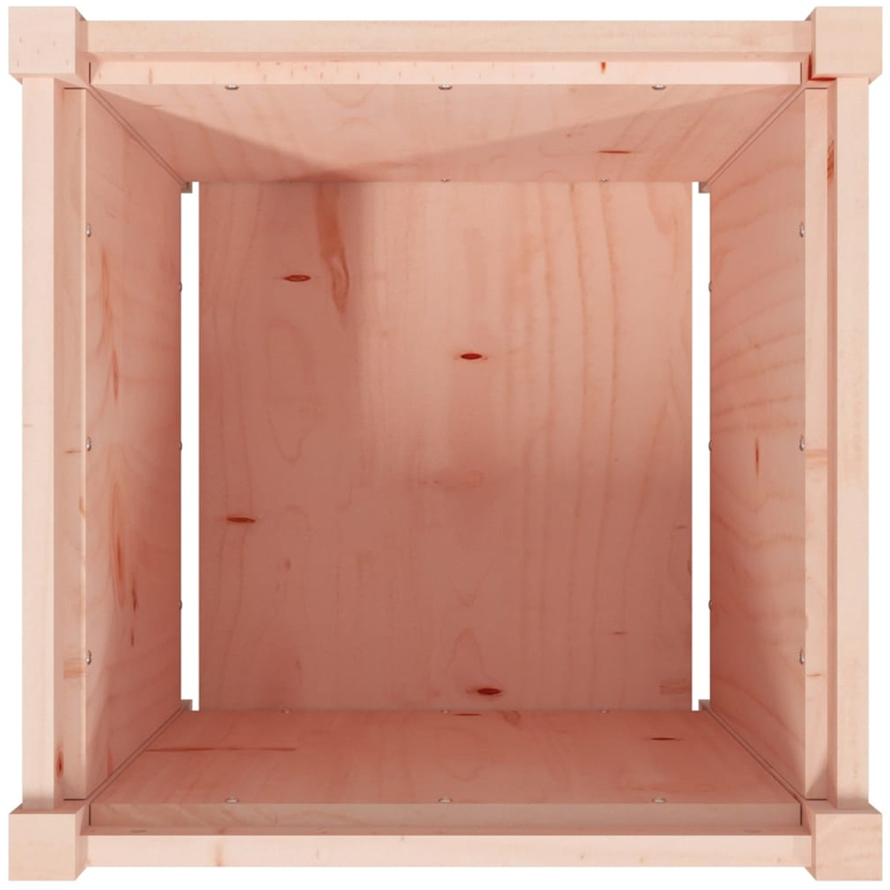 vidaXL Natural Solid Douglas Wood Garden Planter 50cm 2 Pack Image 8