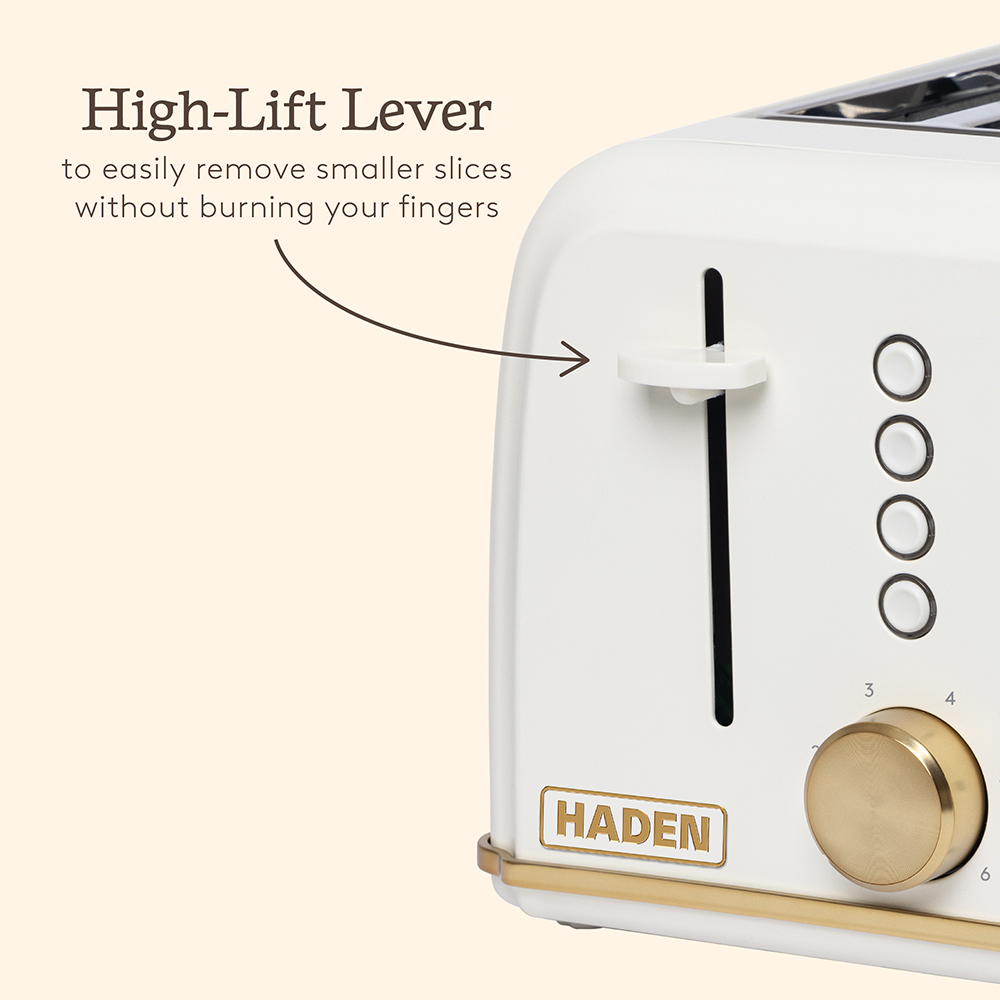 Haden Banbury 214737 Sour Cream 4 Slice Toaster Image 6