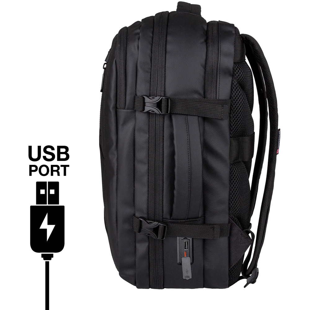 Crossgear Colab Vortex Black Underseat Backpack 40cm Image 7