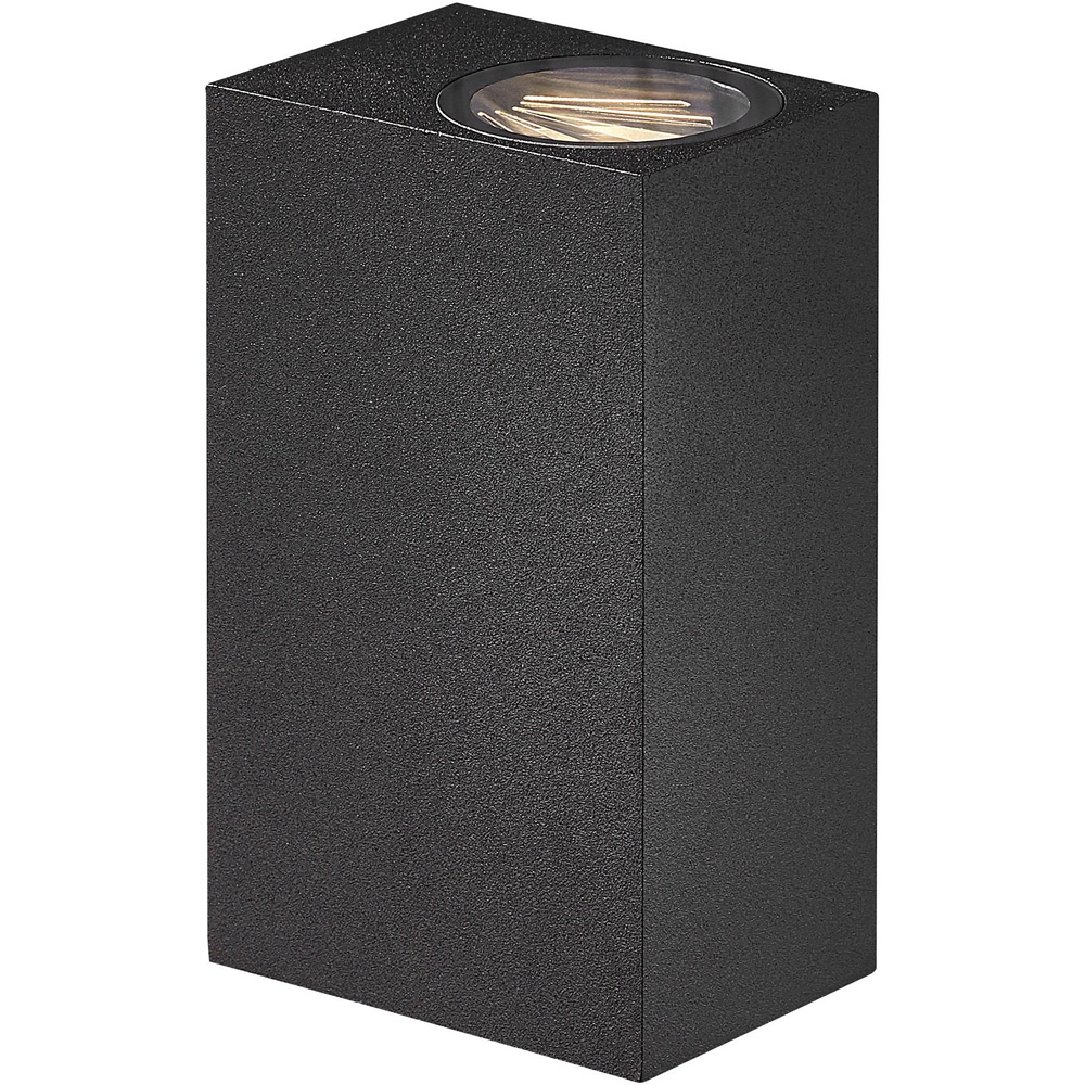 Nordlux Asbol Kubi Black Wall Light Image 1