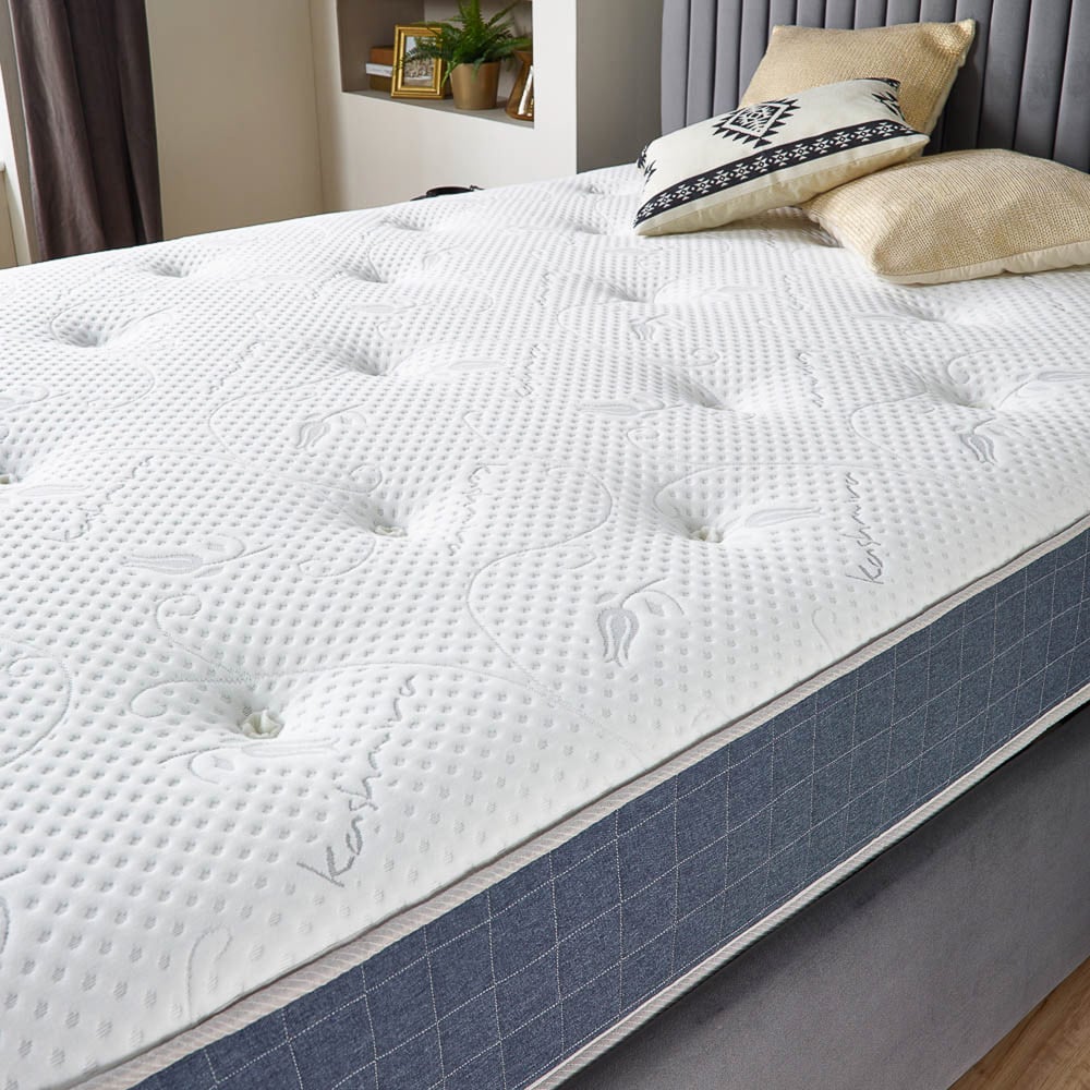 Aspire Pocket+ King Size Cashmere Duo Season Tufted Mattress Image 5