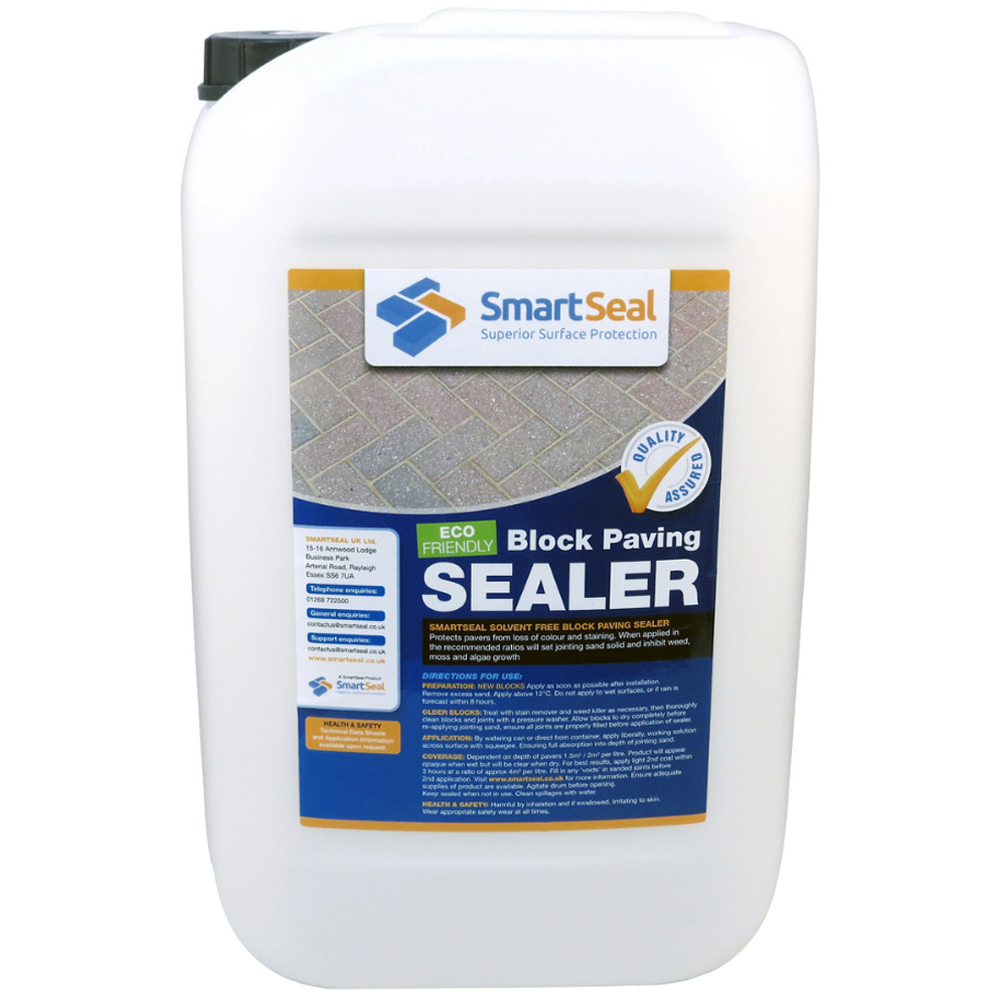 SmartSeal Eco Friendly Block Paving Sealer 25L Image 1