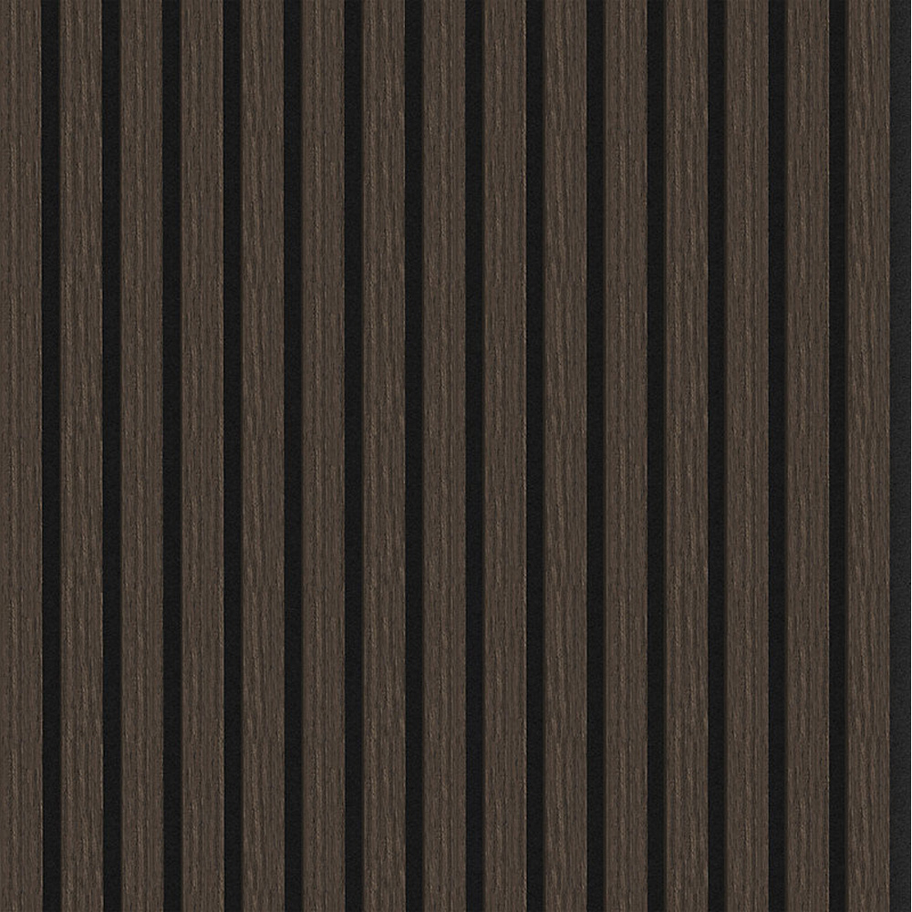 Proclad Walnut Wood Slat Wall Panel 240 x 60cm Image 2