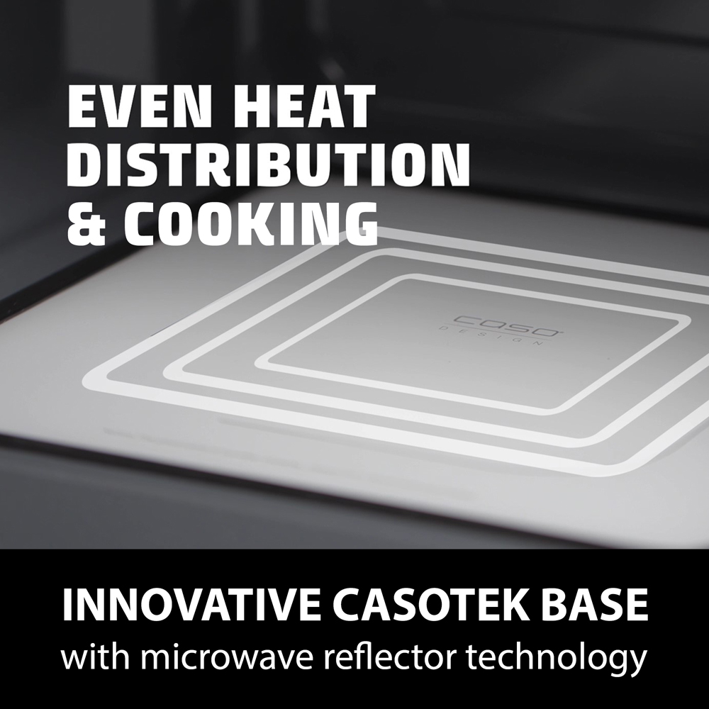 CASO Design MG20 Ecostyle Ceramic 20L Microwave with Grill Image 2