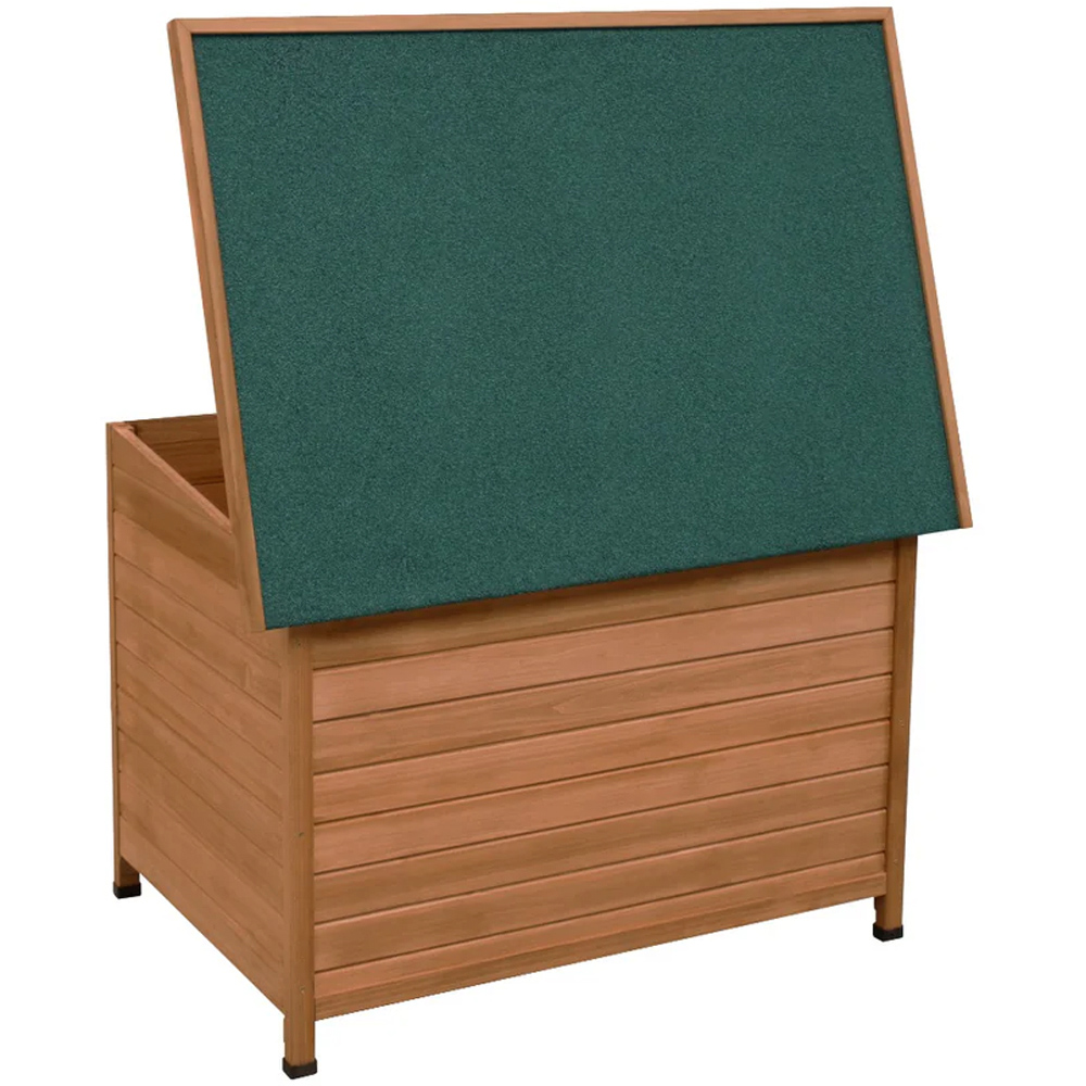 MonsterShop Large Wooden Dog Kennel Image 5