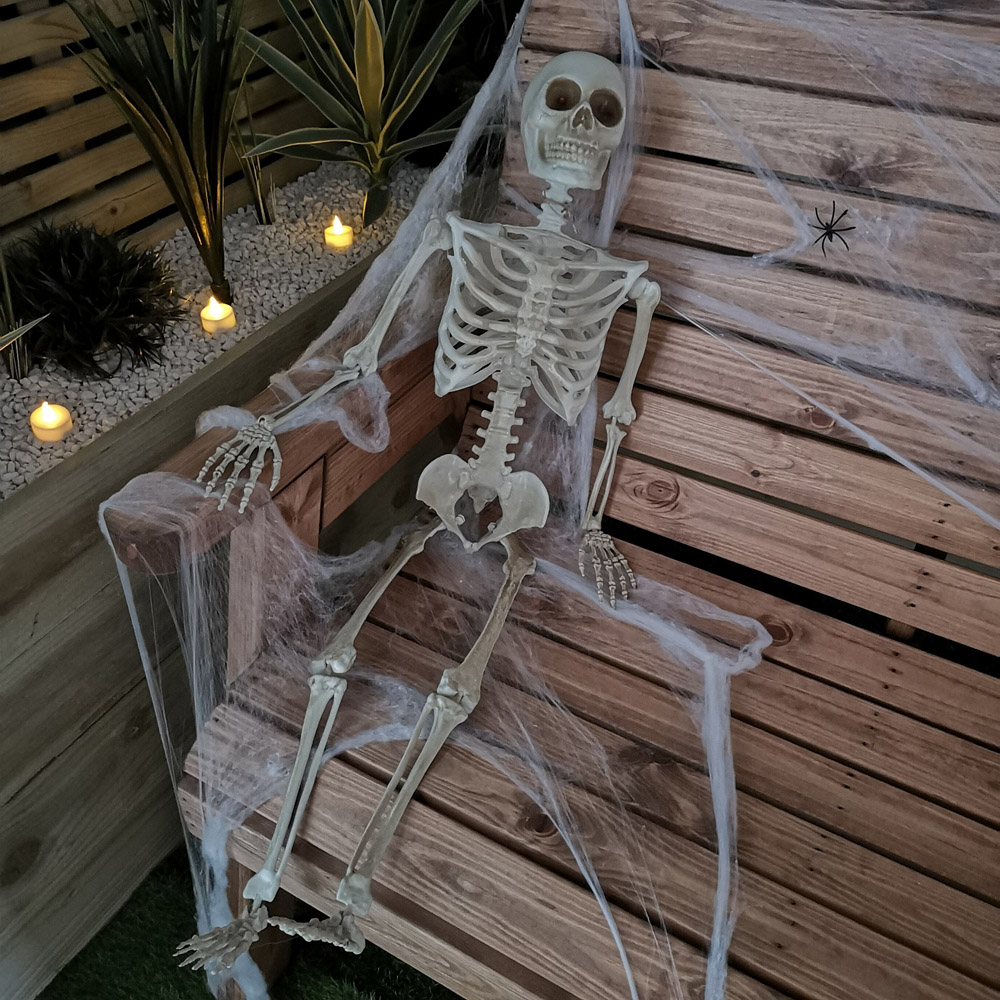 Samuel Alexander Full Skeleton Halloween Decoration 3ft Image 2