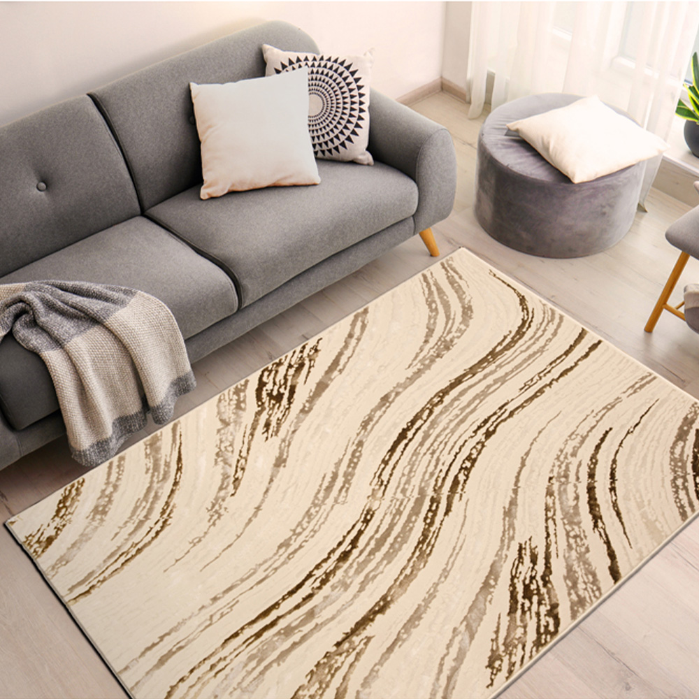 Esselle Home Solar Saturn Natural and Copper Rug 120 x 170cm Image 6