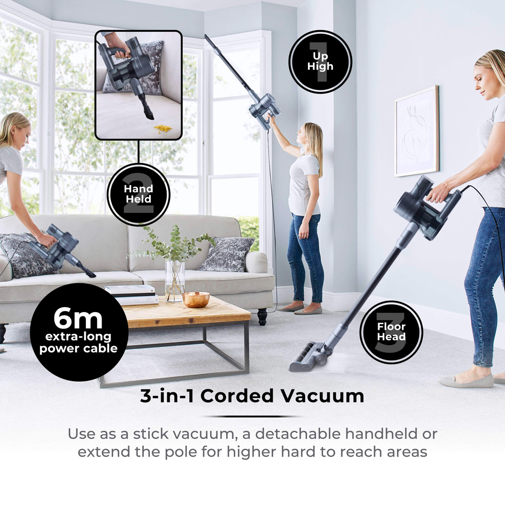 Tower Anti-Tangle Corded Vacuum Cleaner 600W Image 5