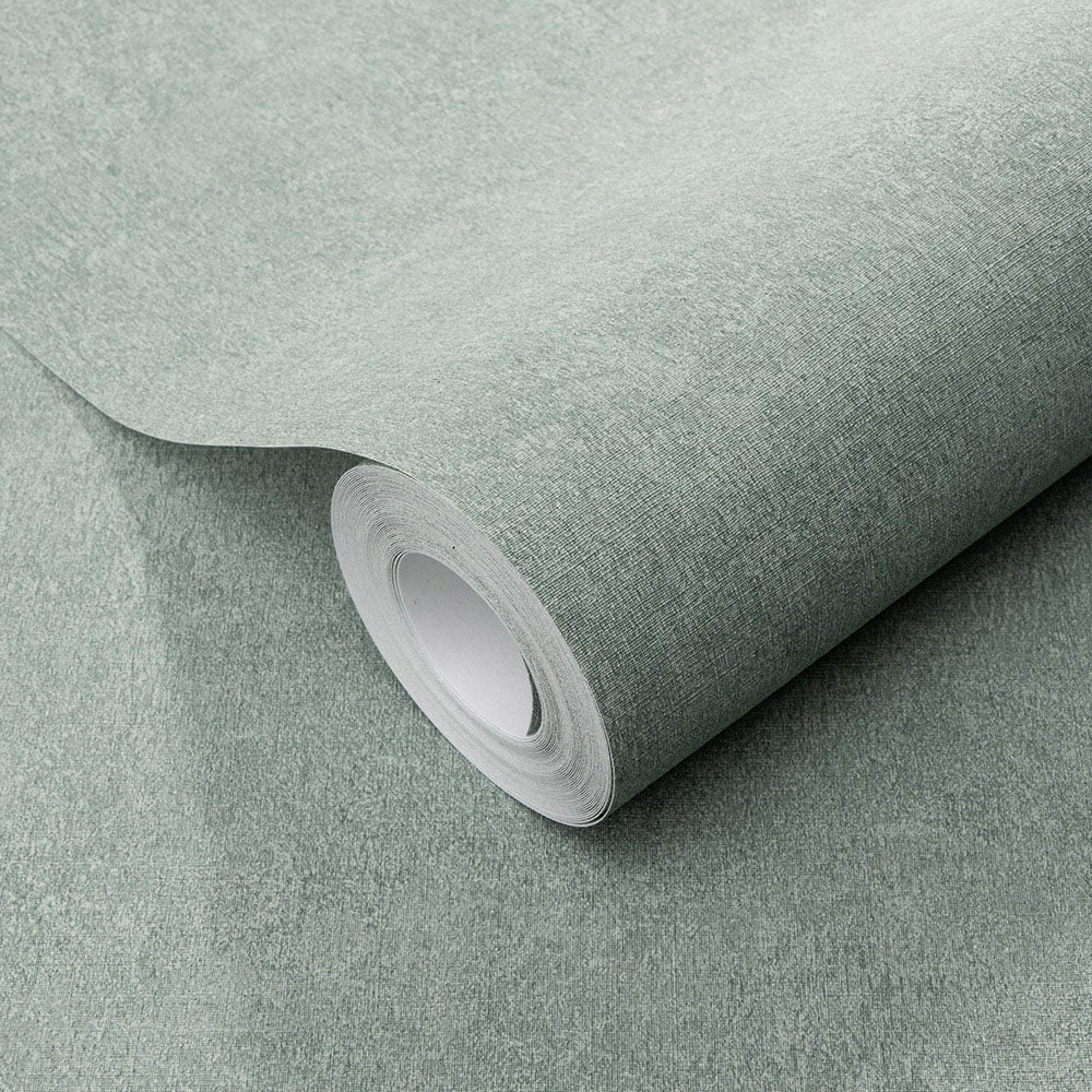 Erismann Dash Plain Green Vinyl Wallpaper Image 3