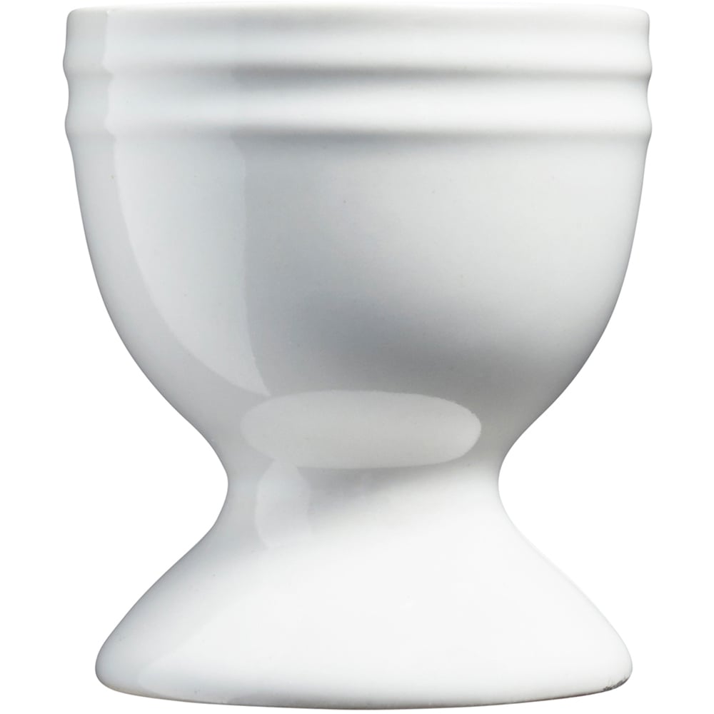 Cooks Professional Set of 4 White Egg Cups Image 3