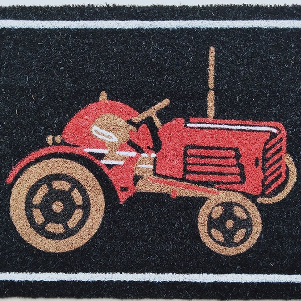 Arboria Garden Decor Tractor Coir Door Mat 45 x 75cm Image 2