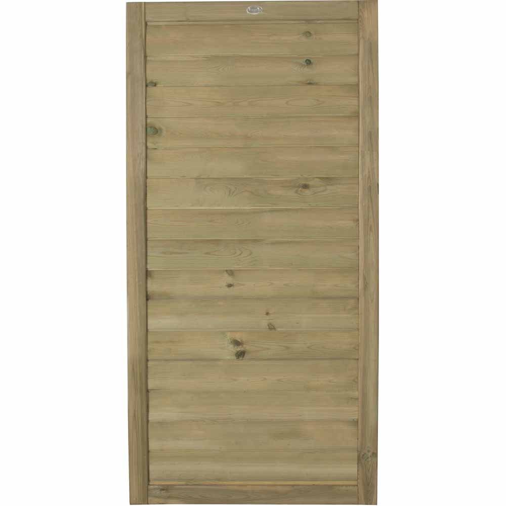 Forest Garden 6ft Horizontal Tongue and Groove Gate Image 1