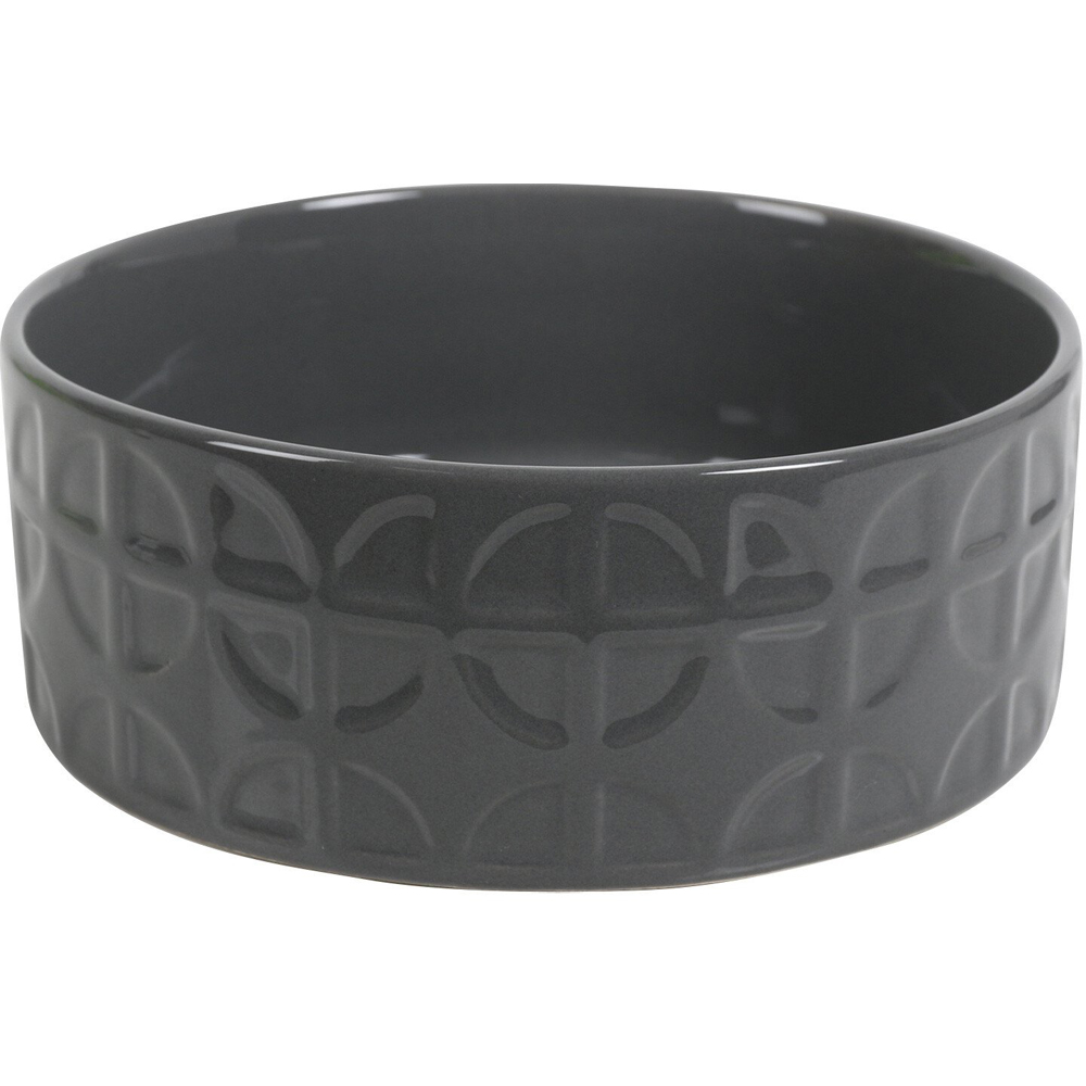 Geo Debossed Pet Bowl - S Image 3