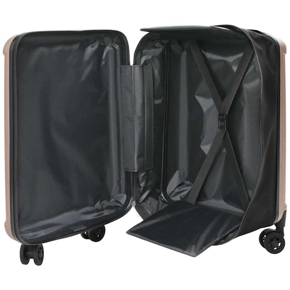 vidaXL 24 inch Gold Rectangular Travel Bag Image 2
