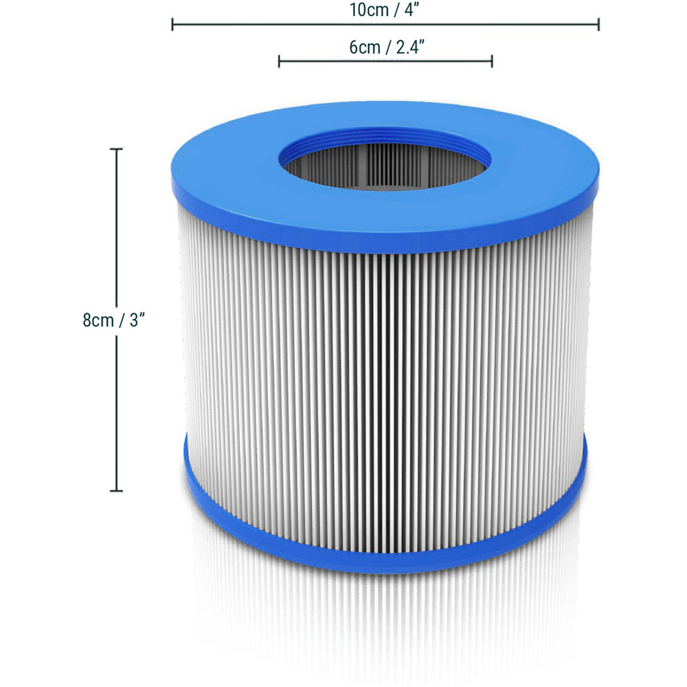 Pack of 2 Wave Spa Filters Blue Image 3