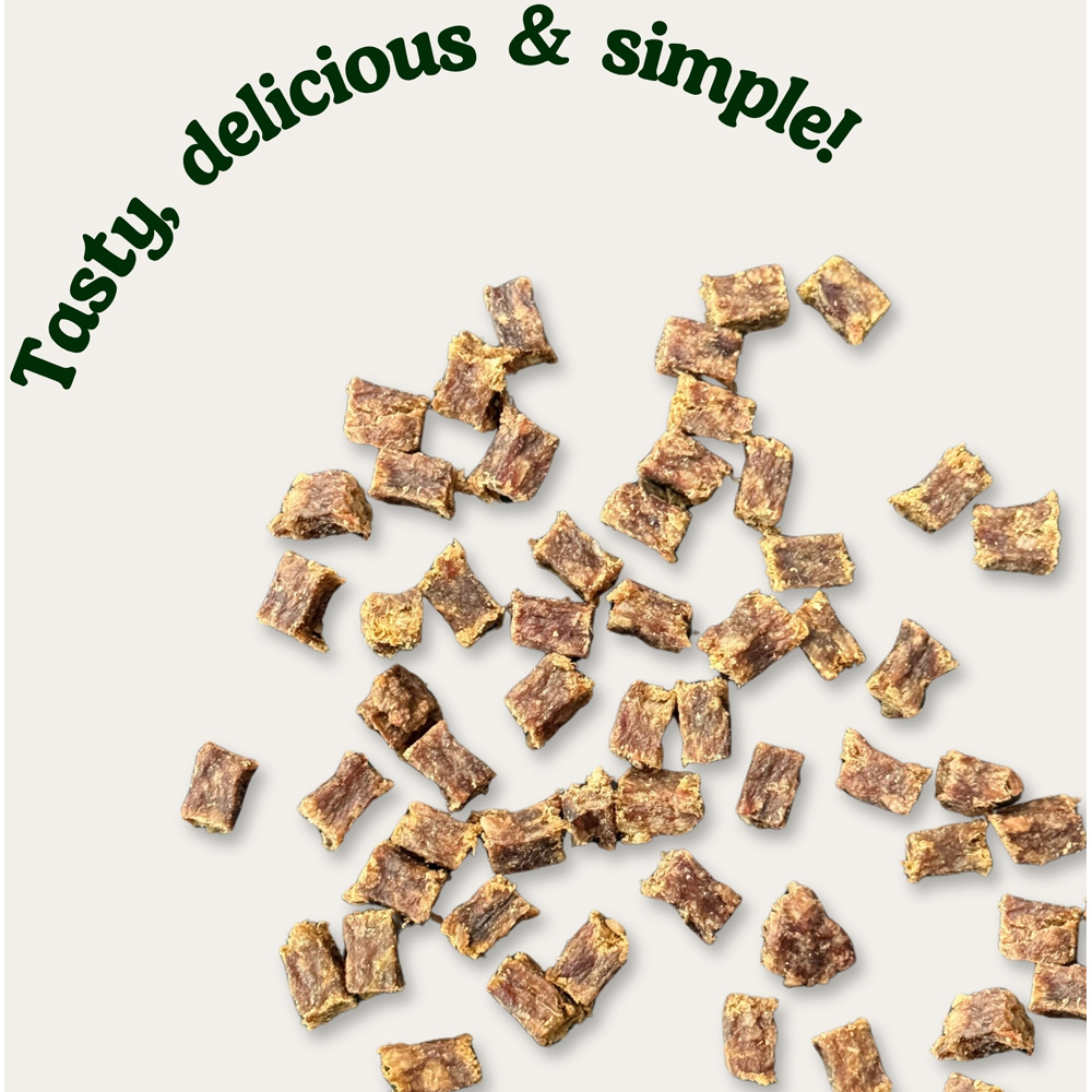 Mr Barnaby's Pheasant Meaty Bites Dog Treats 80g 4 Pack Image 4