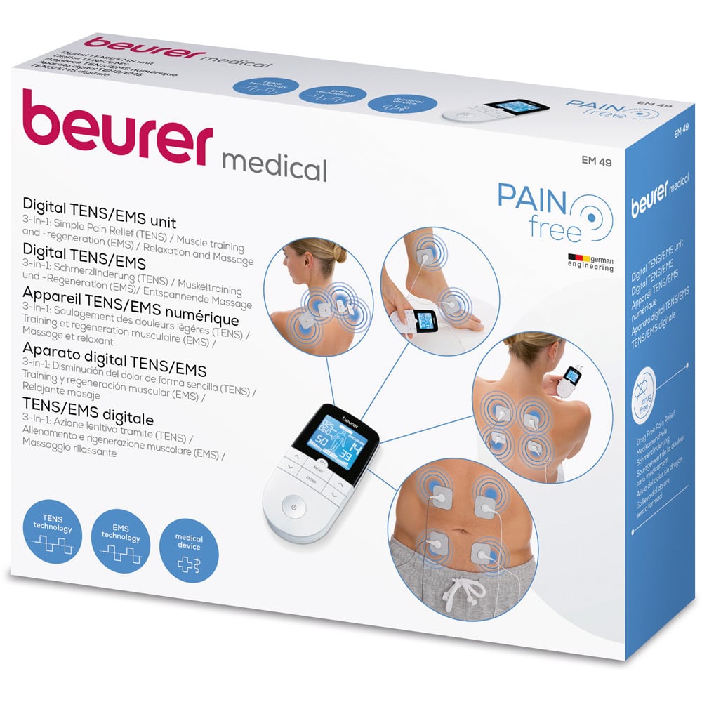 Beurer EM 49 Digital TENS and EMS Machine Image 2
