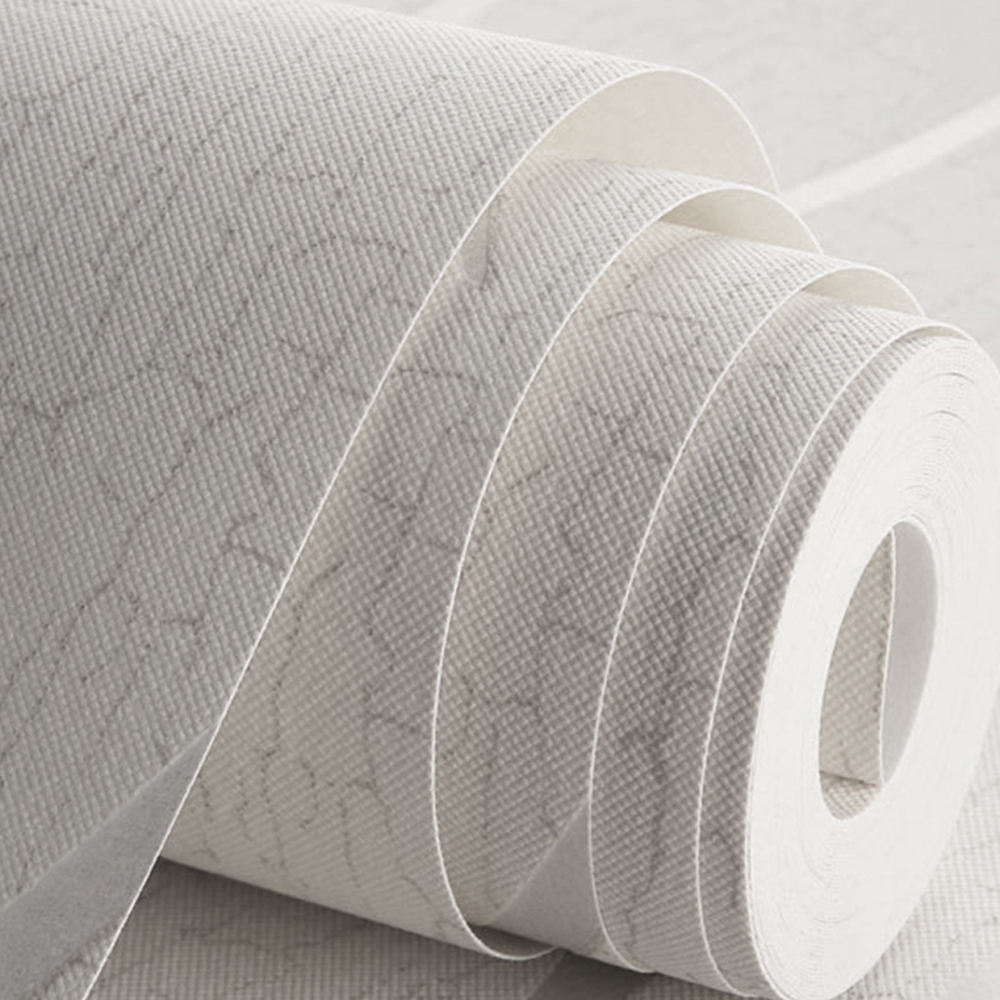 Living and Home Beige 3D Relievo Non-pasted Wave Vinyl Wallpaper Image 6