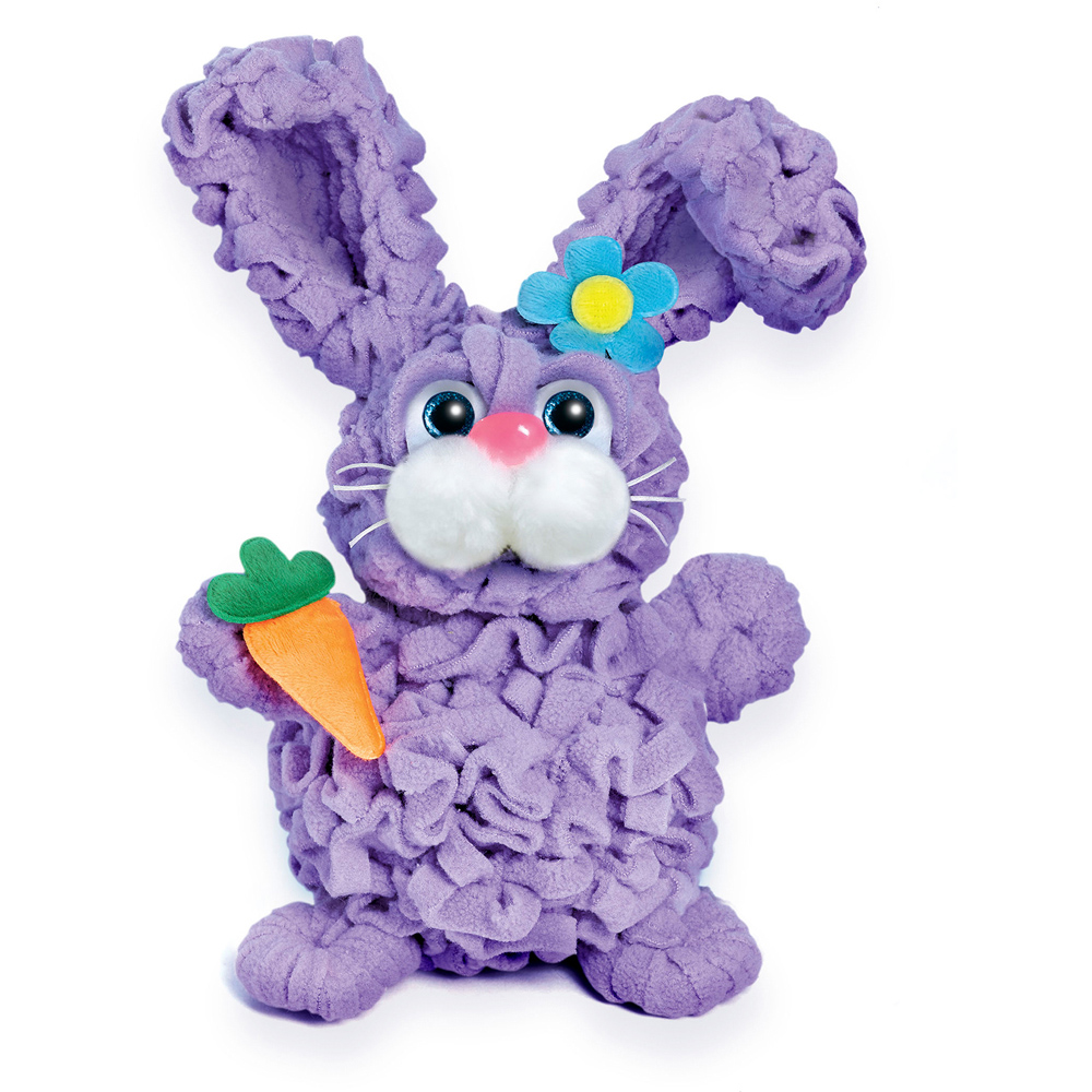 Creativity For Kids Purple Finger Looping Bunny Craft Kit Image 4
