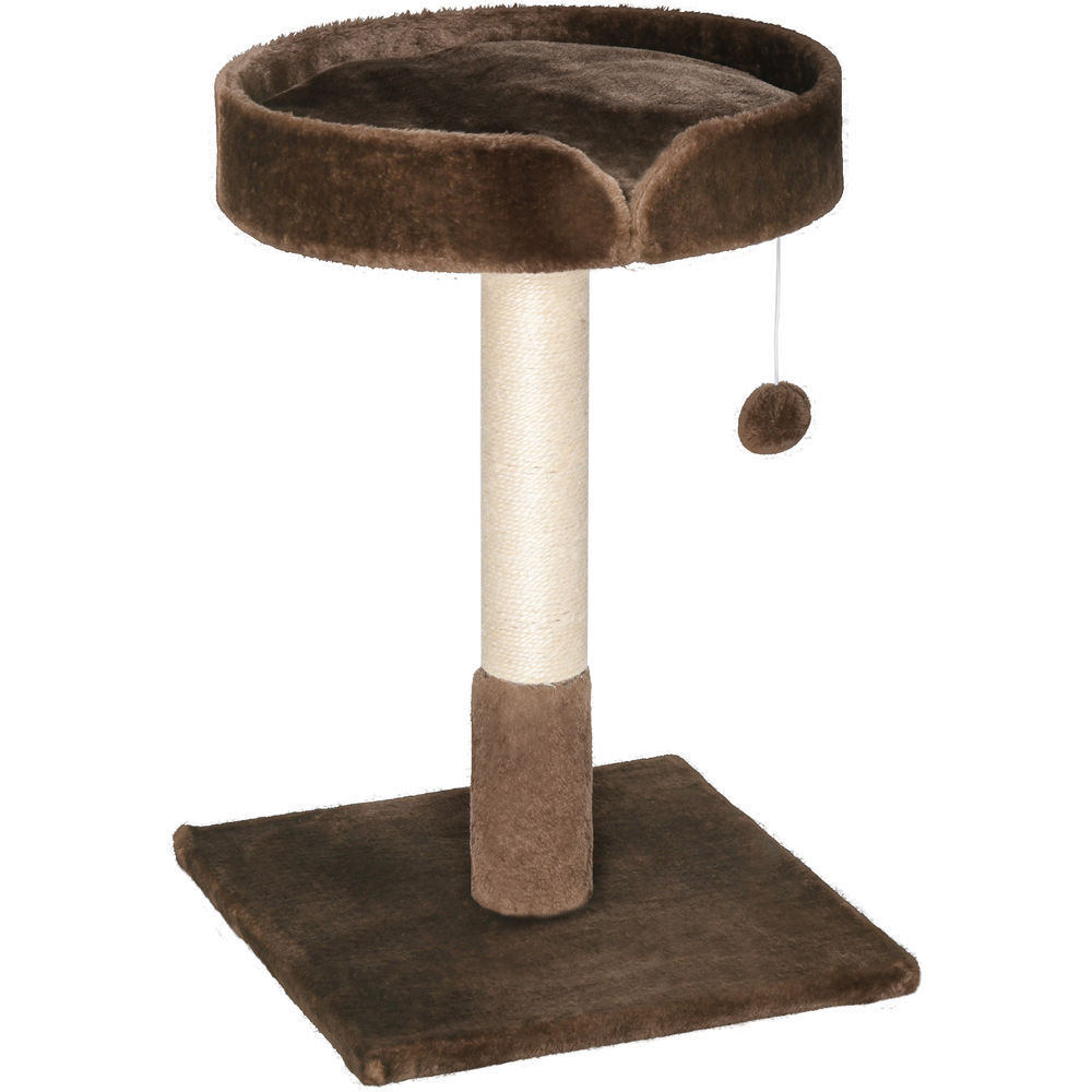 PawHut 70cm Brown Cat Activity Tree Image 1