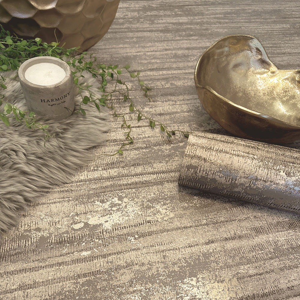 Belgravia Decor Oakah Mocha Wallpaper Image 2
