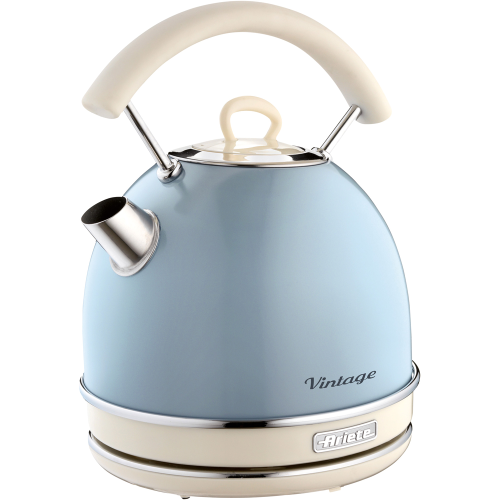 Ariete Vintage ARPK66 Blue 20L Microwave with 2 Slice Toaster and 1.7L Dome Kettle Set Image 2