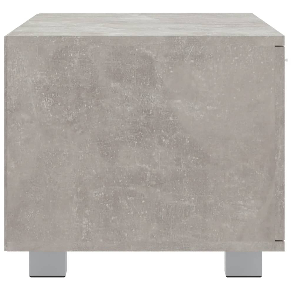 vidaXL 2 Door 2 Shelf Concrete Grey TV Cabinet Image 6