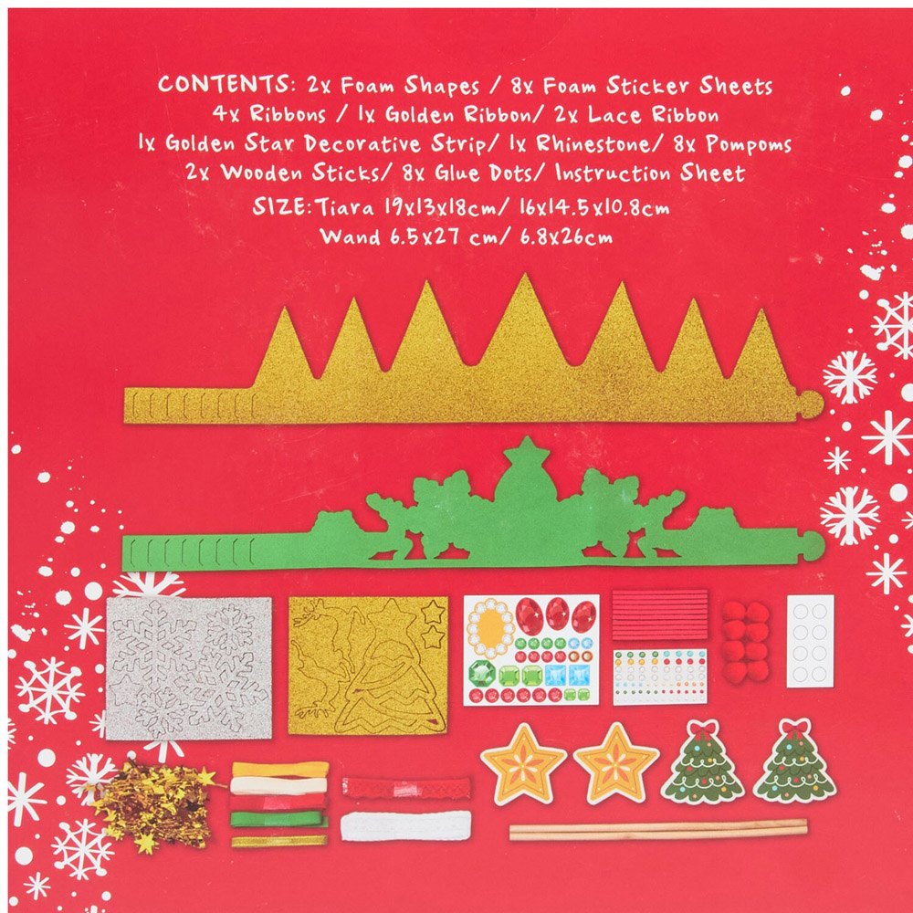 Make Your Own Christmas Wand and Tiara Kit Image 2