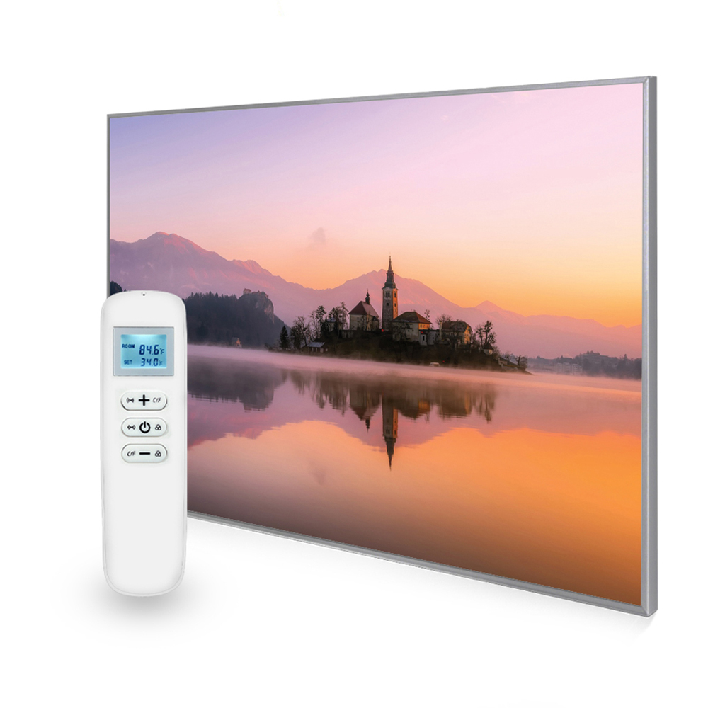 Mirrorstone Nexus Dreamy Lake Image Wi-Fi Infrared Heating Panel 1200W 995 x 1195mm Image 2