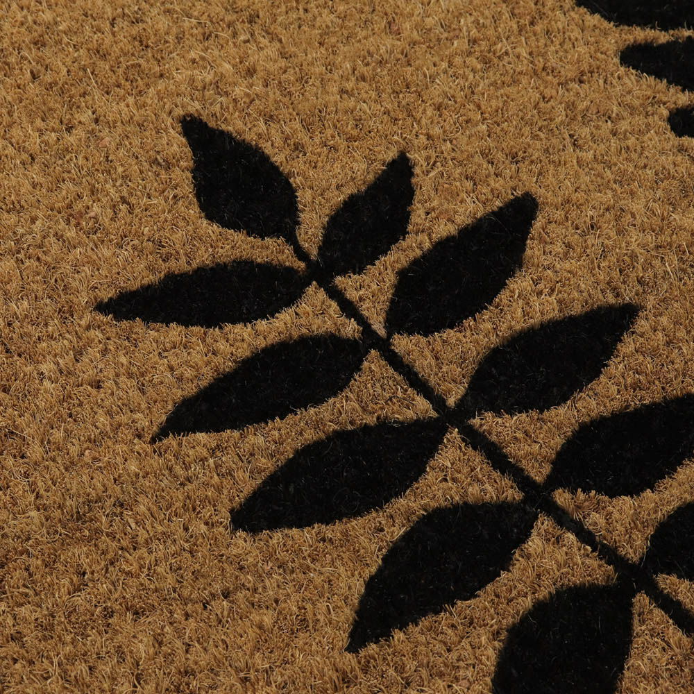 JVL Foliage Latex Coir Door Mat 40 x 70cm Image 5