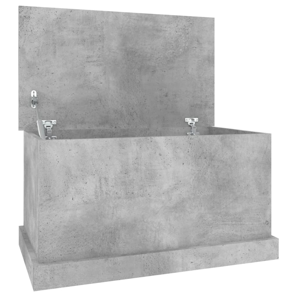 vidaXL Concrete Grey Storage Box Image 2