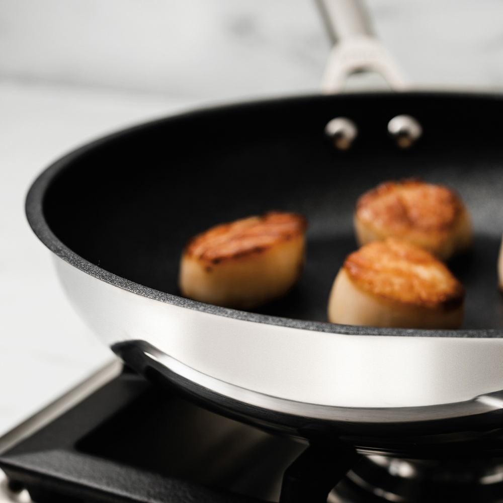 Ninja Foodi Zerostick 28cm Stainless Steel Frying Pan Image 8
