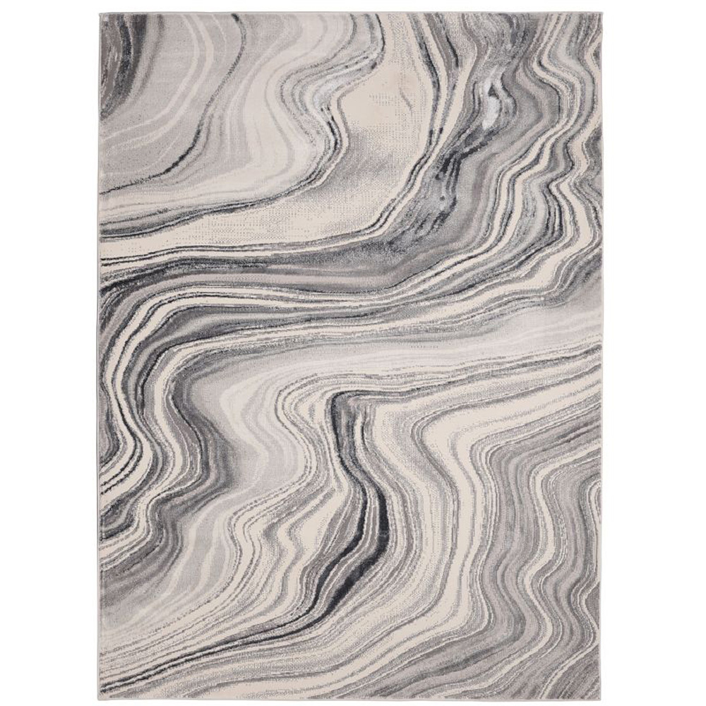 Homemaker Dusk Grey Watercolour Rug 160 x 230cm Image 2