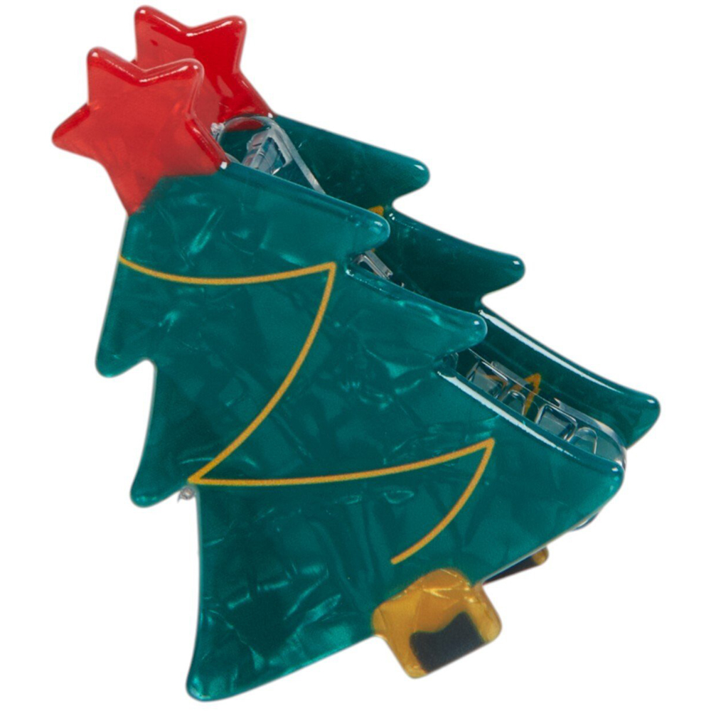 Pack of 4 Christmas Mini Claw Clips Image 5