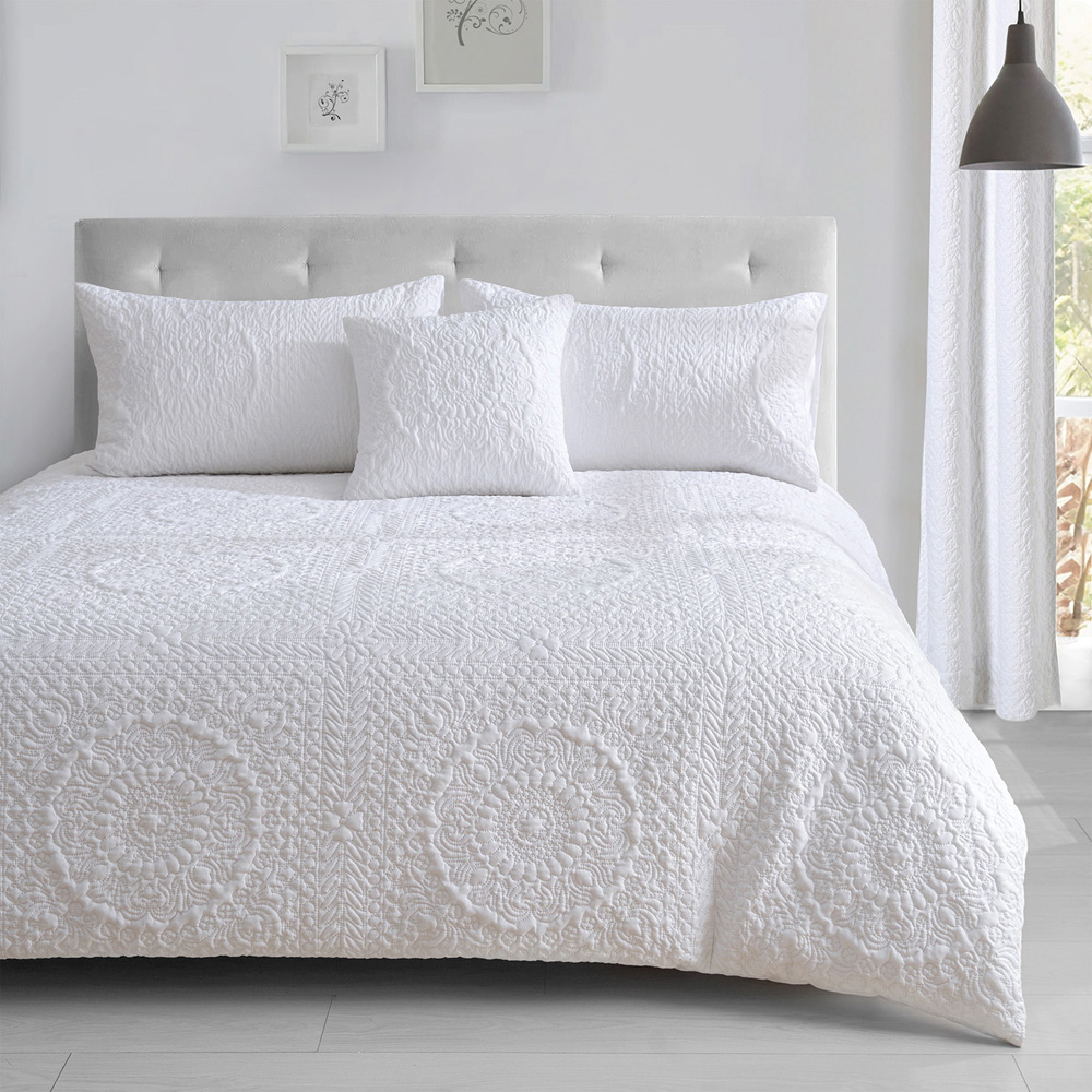Velosso Winchester Single White Duvet Set Image 2