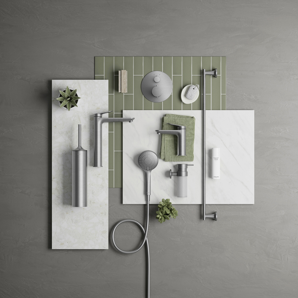 Duravit MinusFlow Stainless Steel Jet Hand Shower Image 2