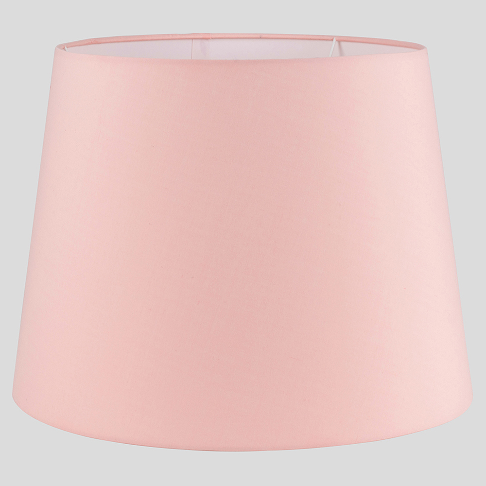 ValueLights Aspen Dusky Pink Tapered Lamp Shade XL Image 2